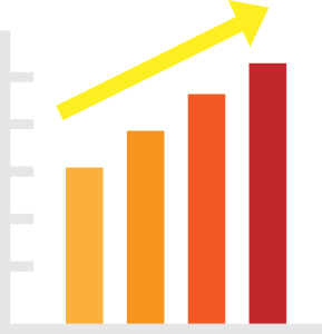 Free graph bar chart vector