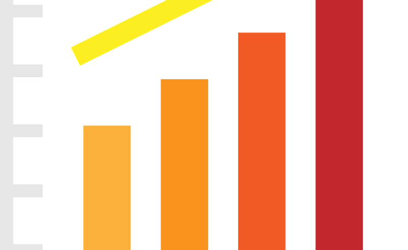 Free graph bar chart vector